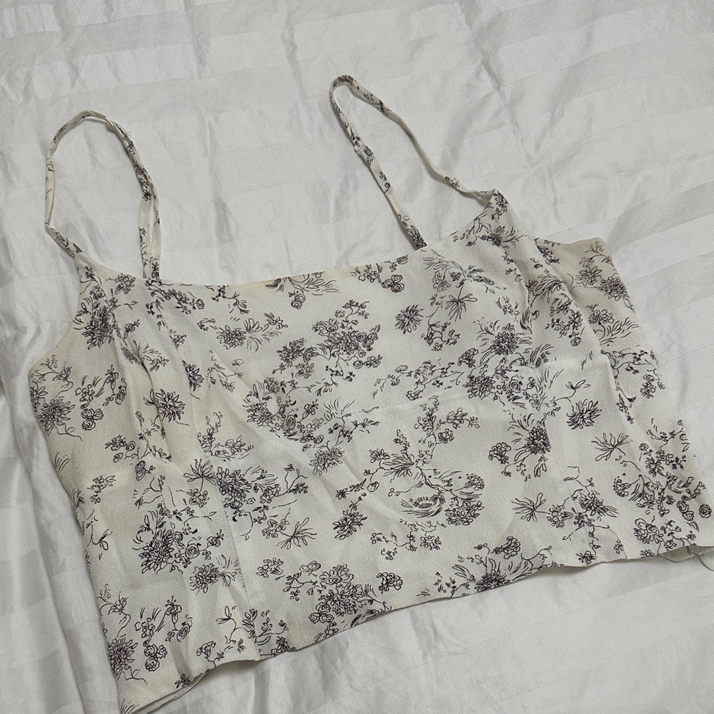 Wilfred Floral Crop Top